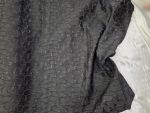 Μπροκάρ ζακάρ 'Black velvet'